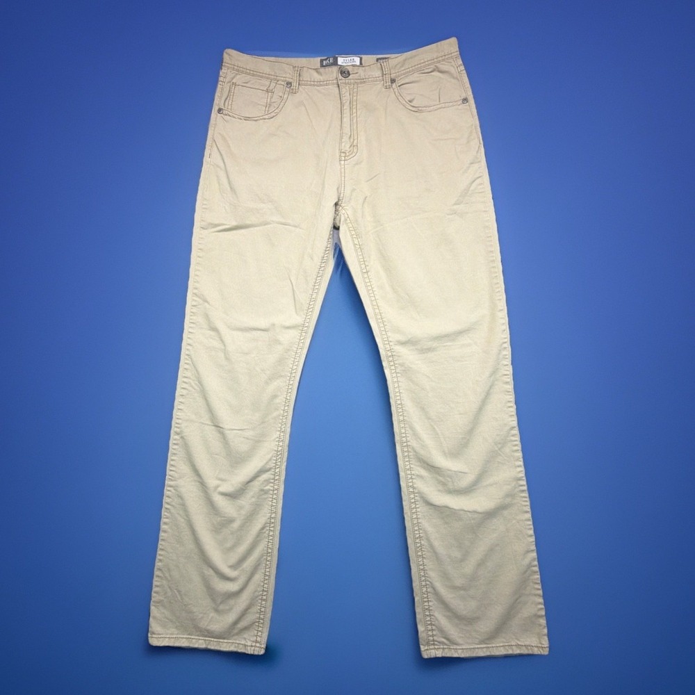 BKE Casuals Tyler Straight Leg Khaki Twill Pants Chinos Mens 38XL